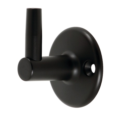 Kingston Brass K171A0 Hand Shower Pin Wall Mount Bracket, Matte Black K171A0